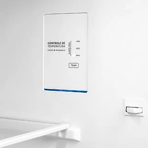 Refrigerador Cycle Defrost Duplex RT554 410L Inverter Midea Branca 110V