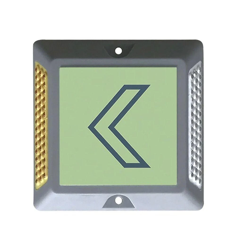 Kit 8 Tachas Refletivas SU-RUA5 Olho de Gato Fluorescente Cinza Mundo LGBT