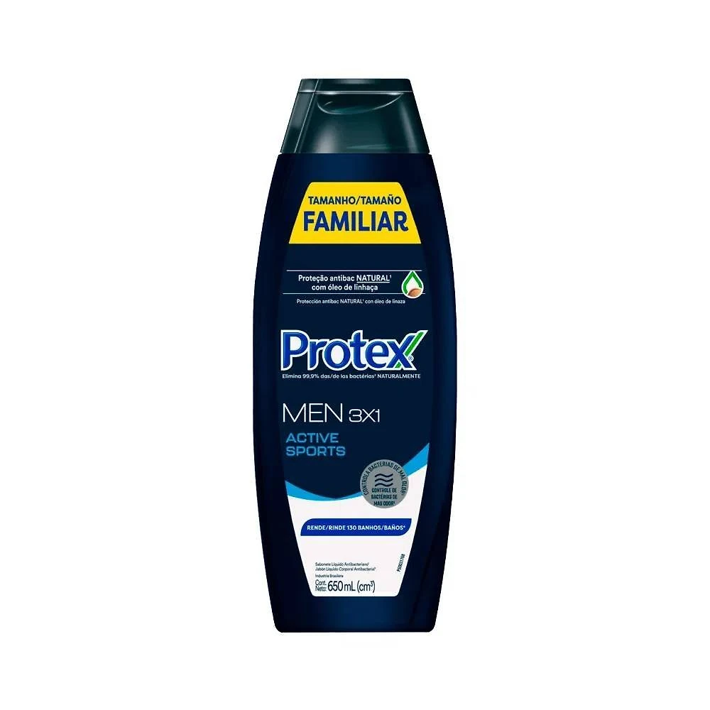 Sabonete Liquido Protex Men Sports 650ml