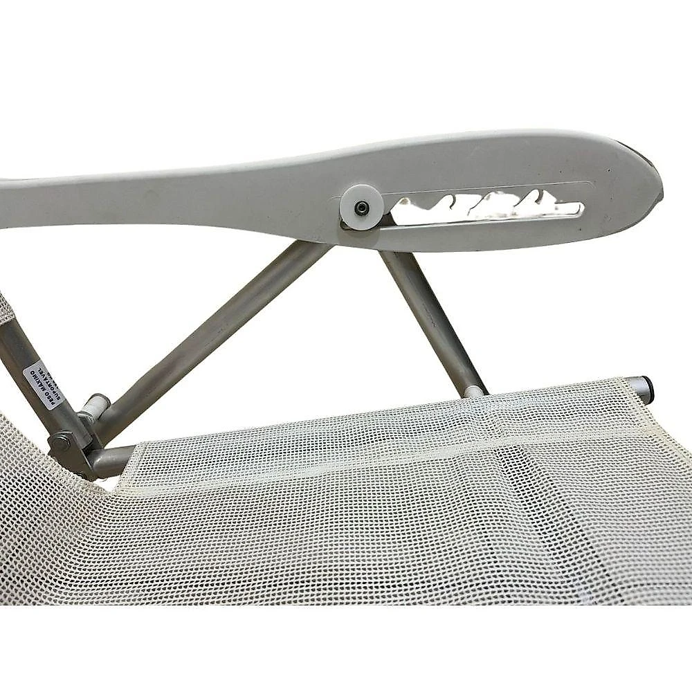 Cadeira Reclinavel Preguiçosa Sanete Ronchetti 120 Kg 05 Pos Cor Branco