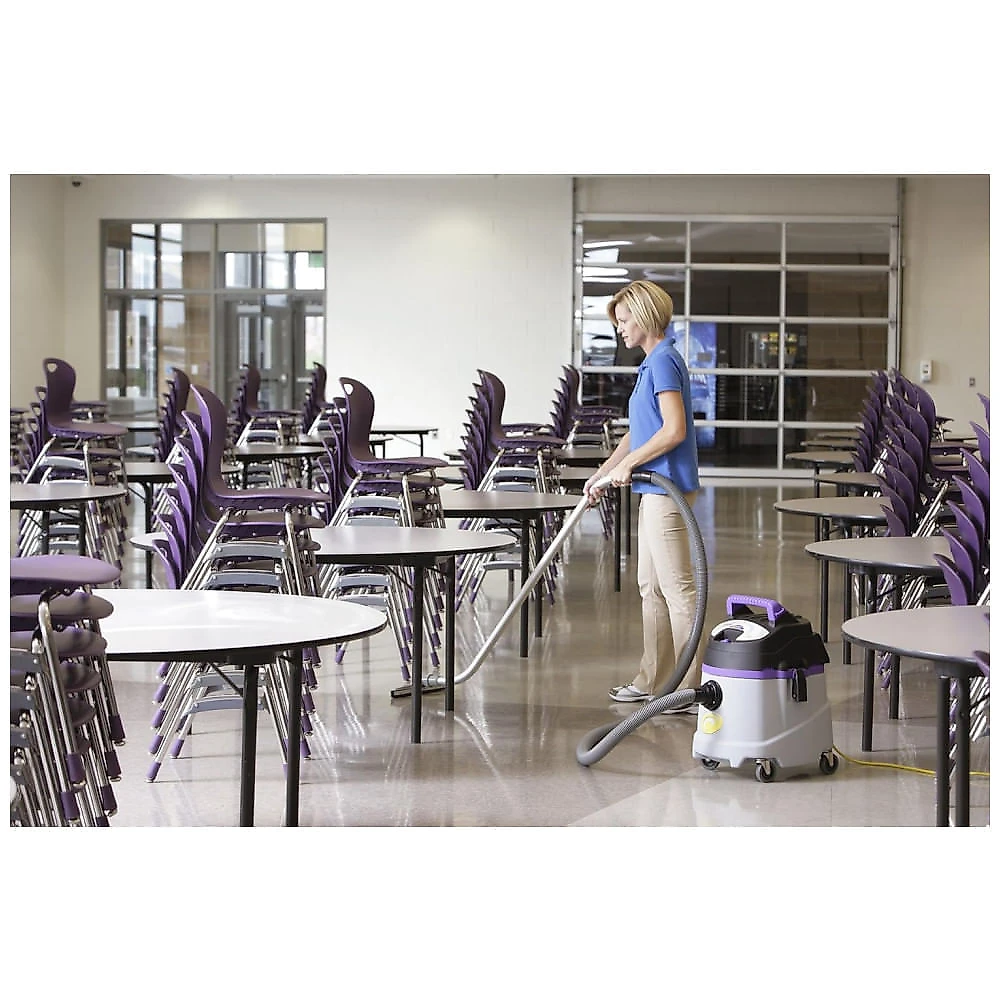 Aspirador de Pó Comercial Úmido e Seco Capacidade 37,90L com Kit de Ferramentas, 110V 1380W, ProGuard Pro Team, Cinza