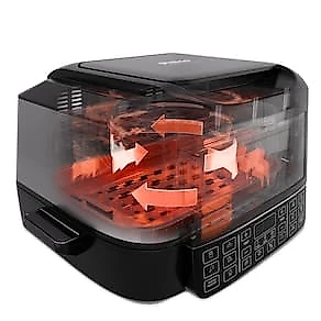 Fritadeira Elétrica Air Fryer Philco PAF12A Barbecue Digital 12L Preta 110V