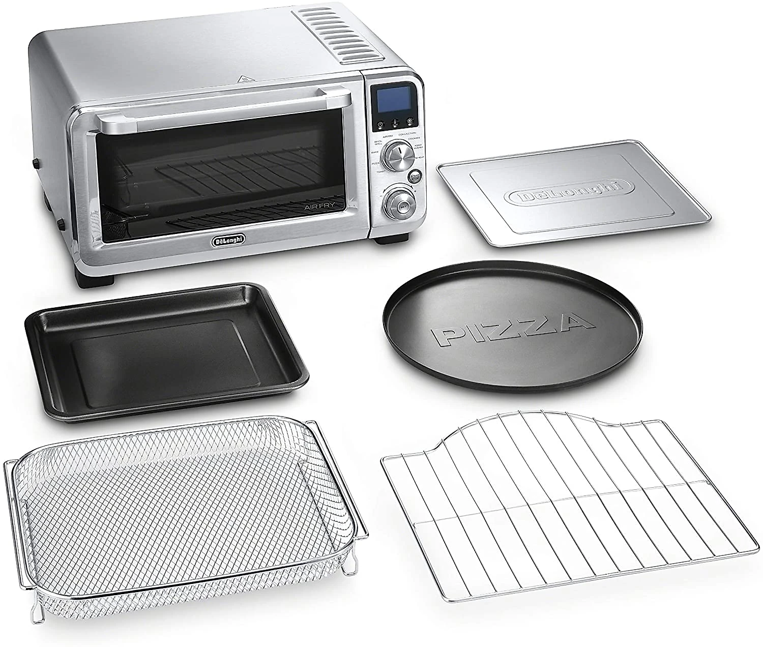 DeLonghi Forno Elétrico de Bancada 9 em 1 Capacidade 14L 1800W110V Aço Inoxidável