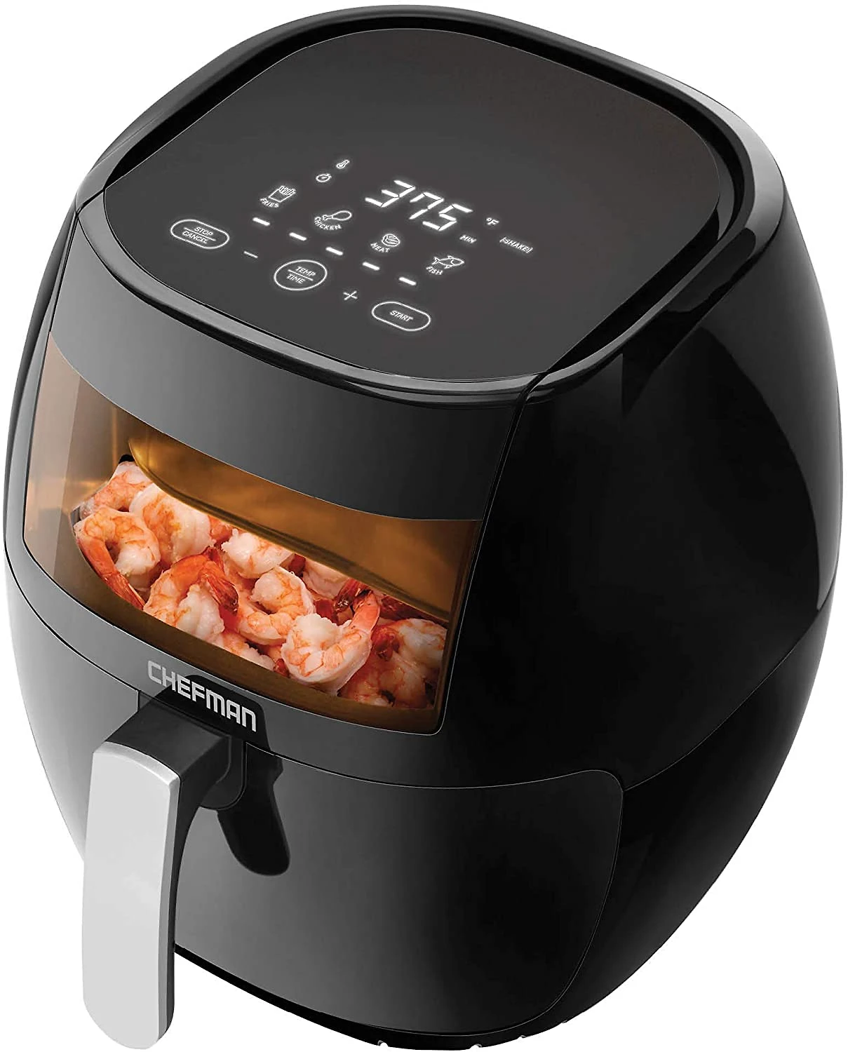 Chefman Fritadeira Elétrica Air Fryer Capacidade 75L 1700W110V Preta