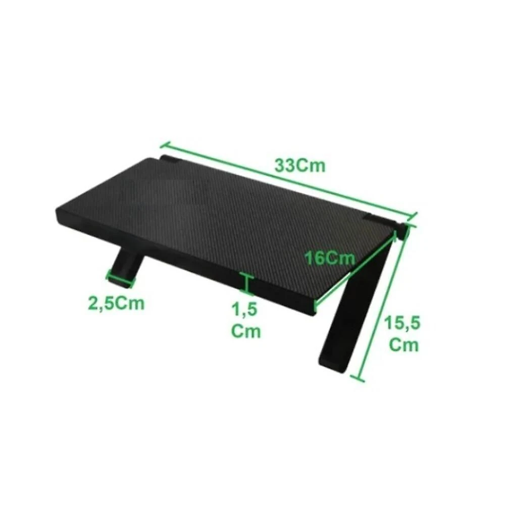 Suporte Monitor Receptor Prateleira Ajustavel Televisao Apoio Porta Documentos Organizador Decodificador Mul