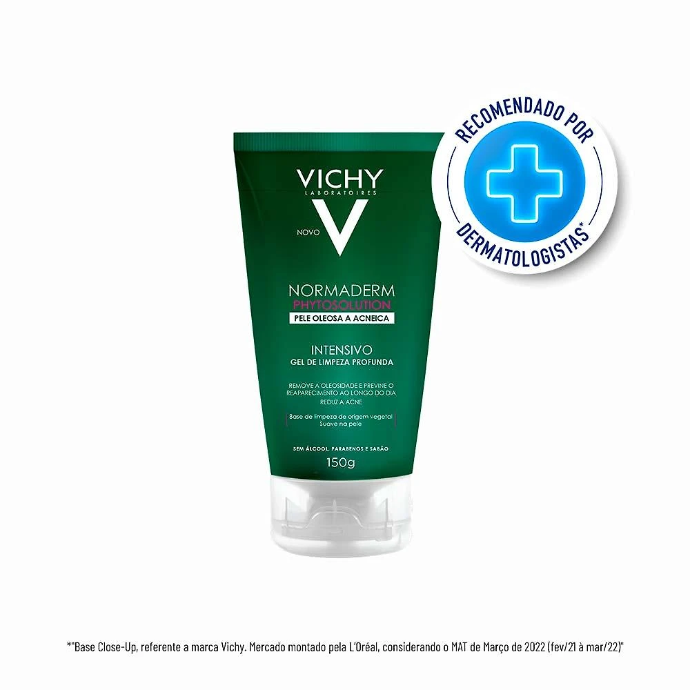 Gel de limpeza intensivo vichy normaderm phytosolution
