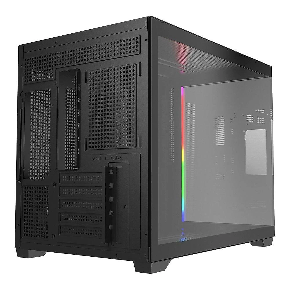 Gabinete Gamer Redragon Wideload, RGB, Mini Tower, Micro ATX, Preto - CA-611B