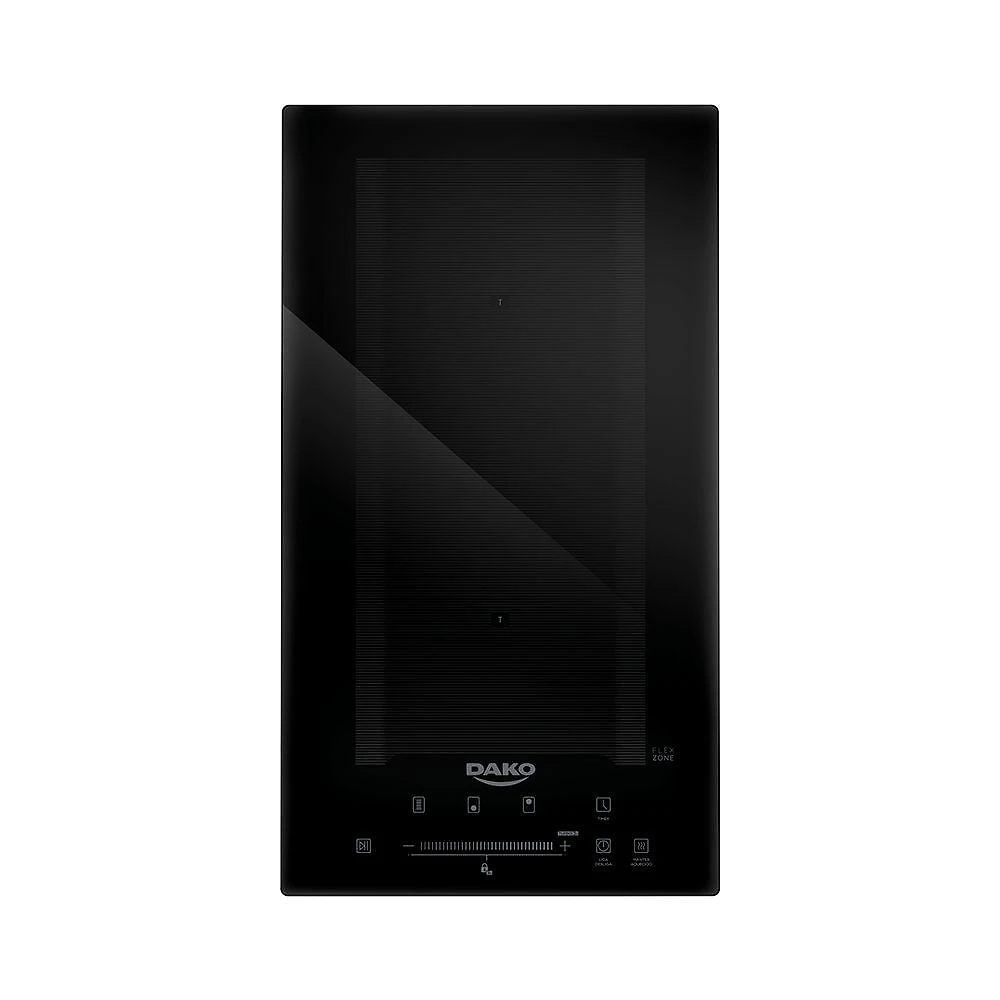 Cooktop de Indução Dako 2Z Flexone 2 Bocas Vidro Temperado Preto 220V