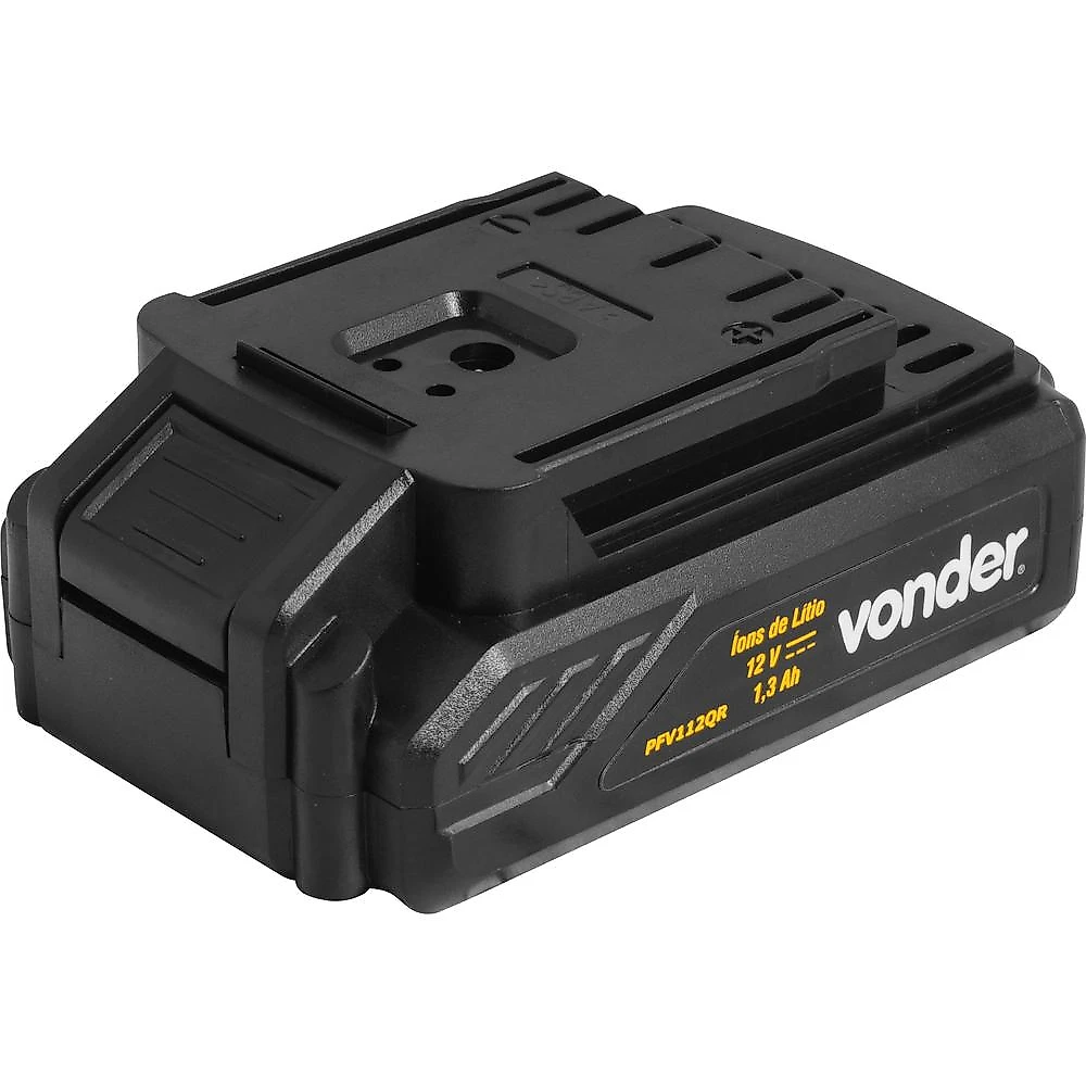 Parafusadeira furadeira à bateria vonder 12v pfv112qr biv