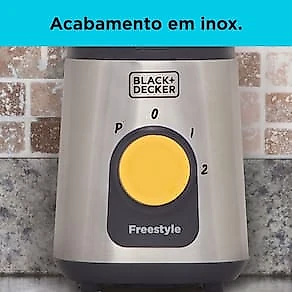 Liquidificador e Processador Black+ Decker Freestyle LP320-BR 2 Velocidades Inox 110V