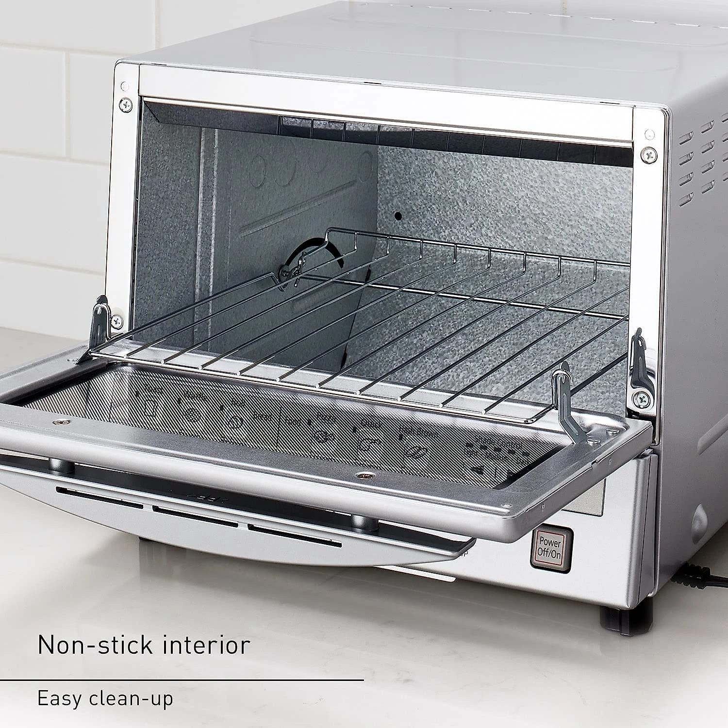 Panasonic Forno Elétrico de Bancada com Temporizador 1300W110V Aço Inoxidável