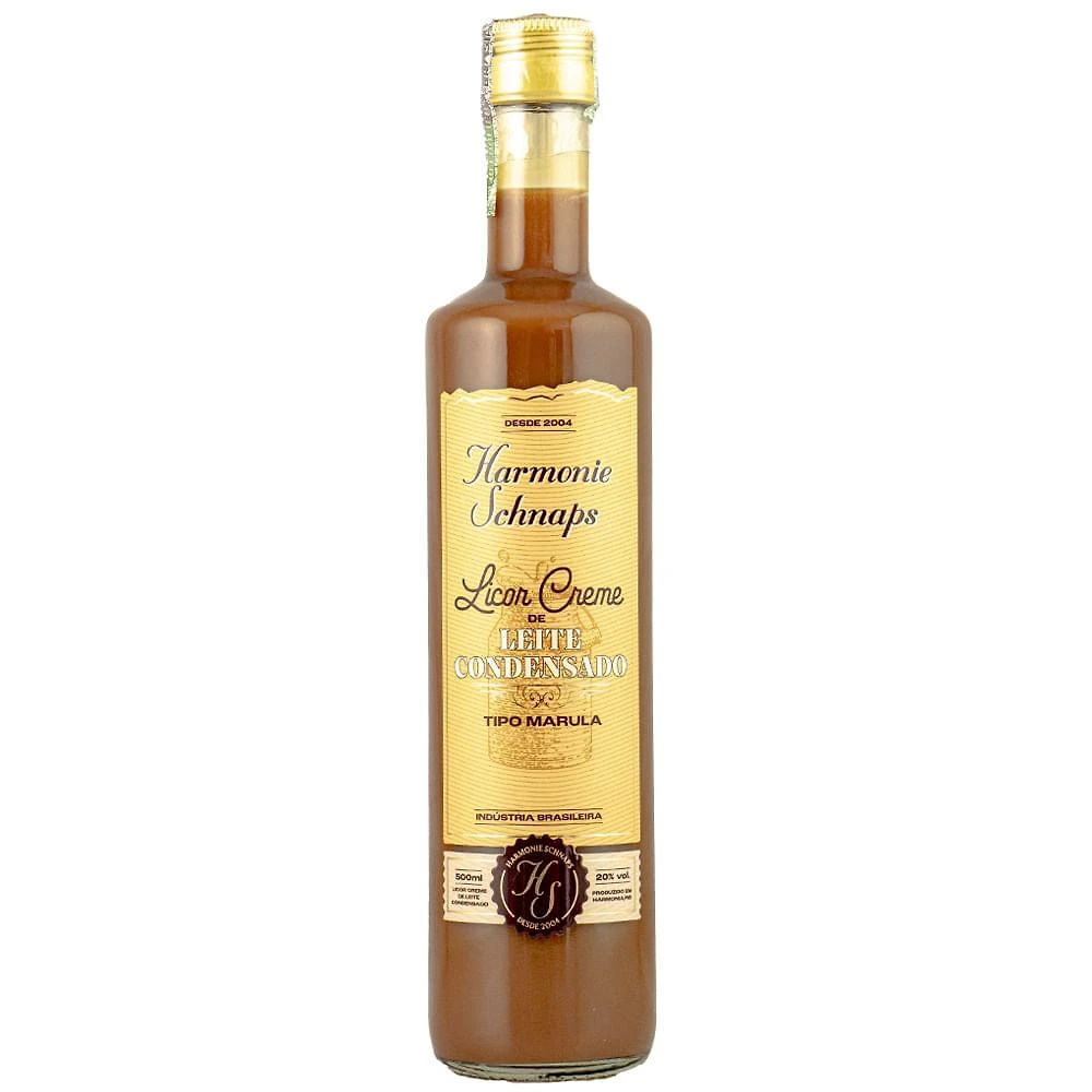 Licor harmonie schnaps creme de leite condensado 500ml