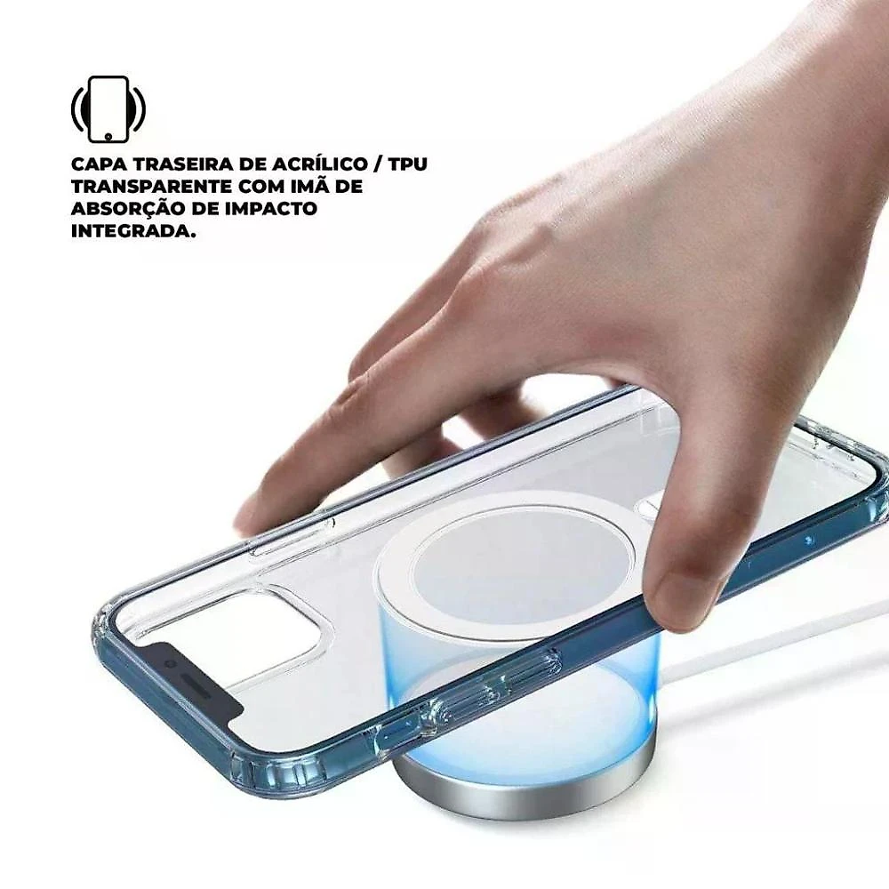 Kit Magsafe - Carregador e Capa para iPhone 15 Pro - Gshield