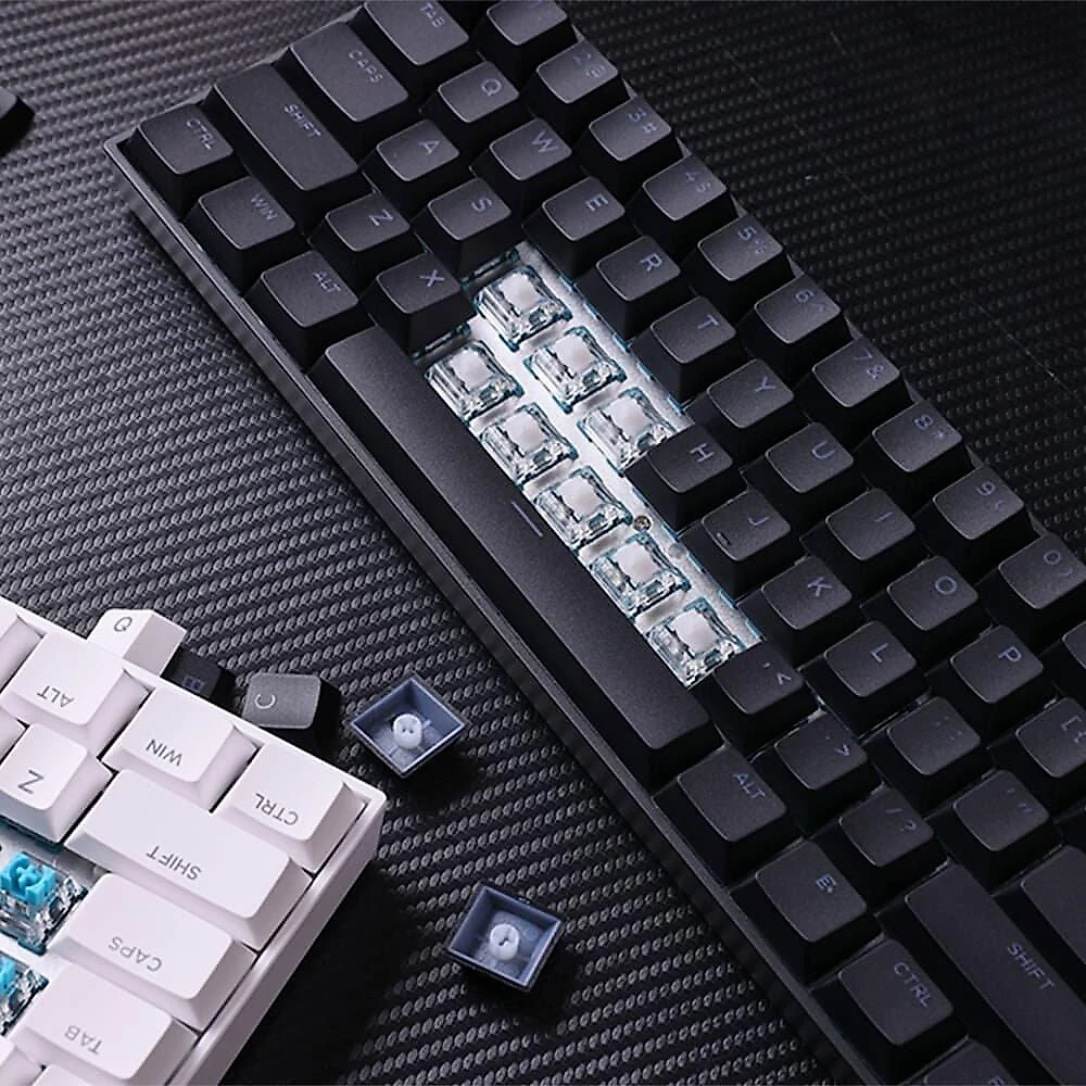Teclado Magnético Gamer MCHOSE Ace 60 Hall Effect, RGB, Switch Magnético Uranus Standard, Branco - Ace60-7A