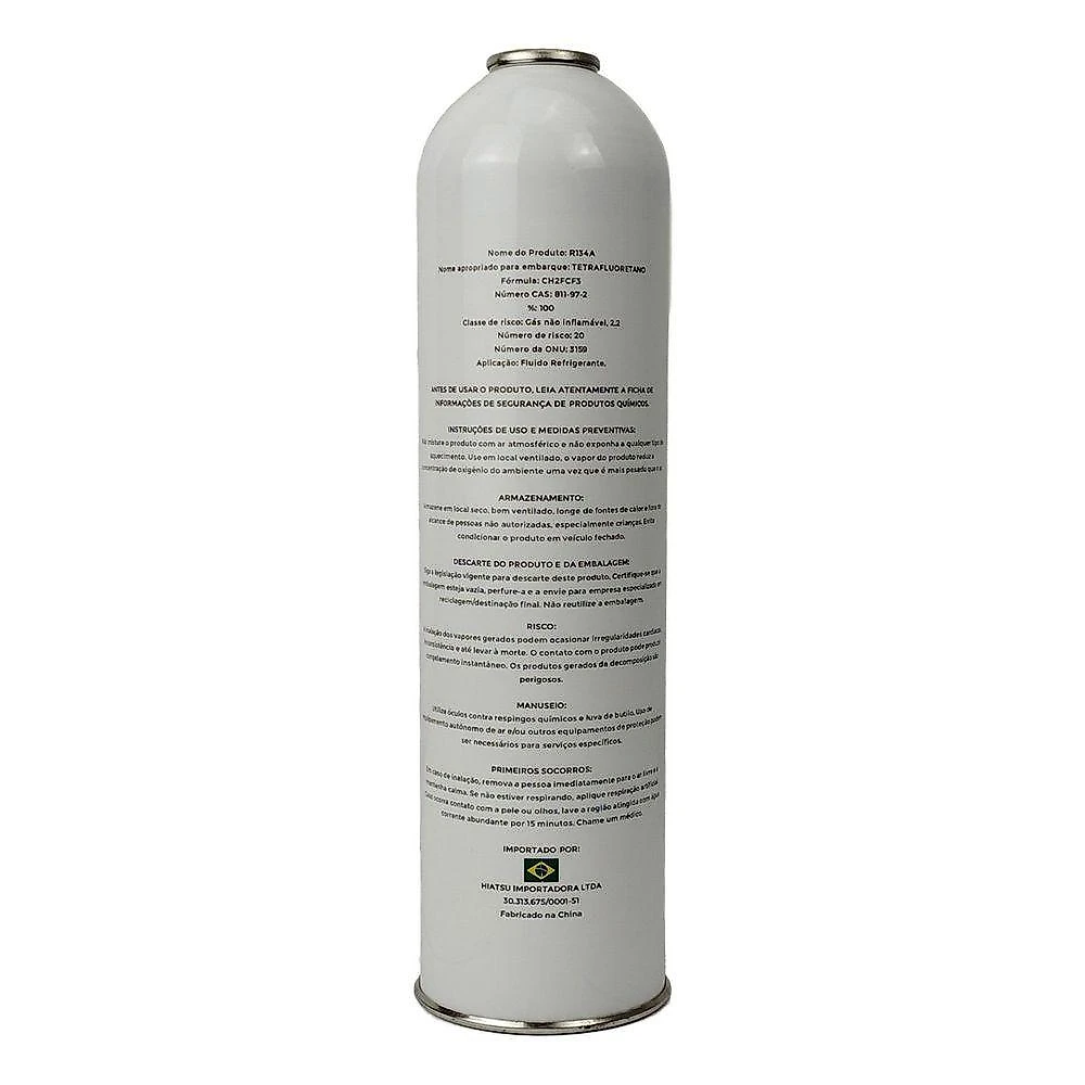Gás Refrigerante R134a Hiatsu 1 Unidade