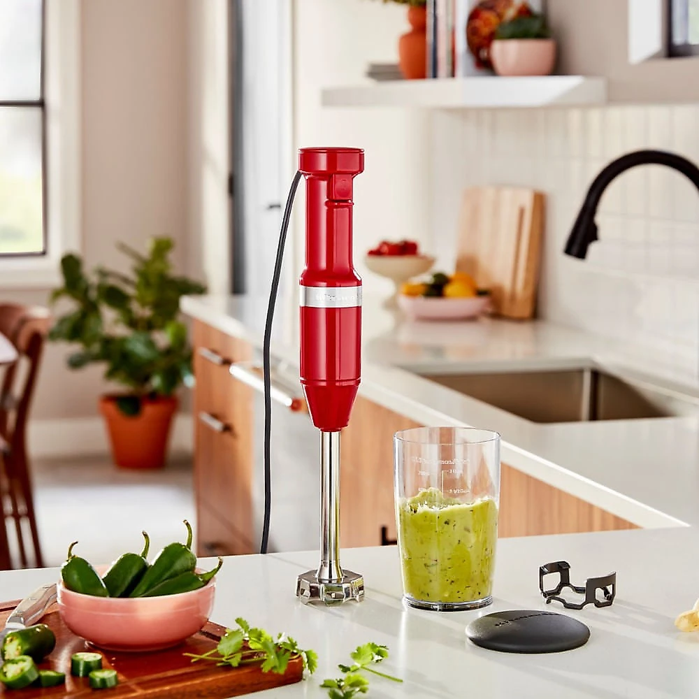 Mixer de Mão com Velocidade Variável KitchenAid Empire Red - KEB53AV 110V