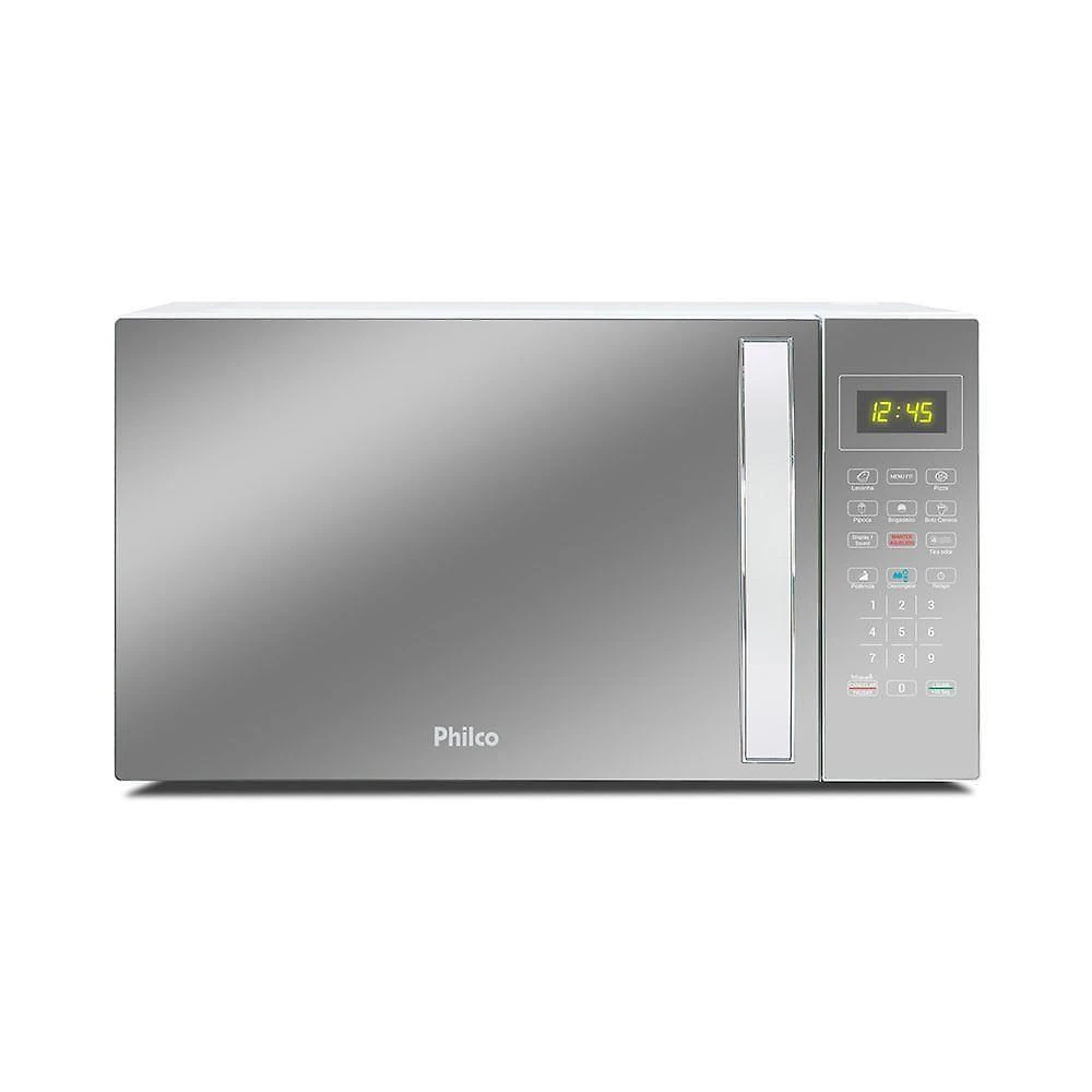 Micro-ondas Philco 28 Litros Limpa Fácil PMO30E 1100W Prata 220V