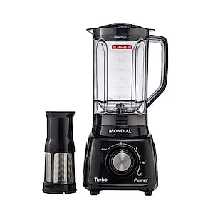Conjunto Especial Mondial KT-105-B (Espremedor Premium + Batedeira Prática + Liquidificador Turbo Power) - Preto 110V
