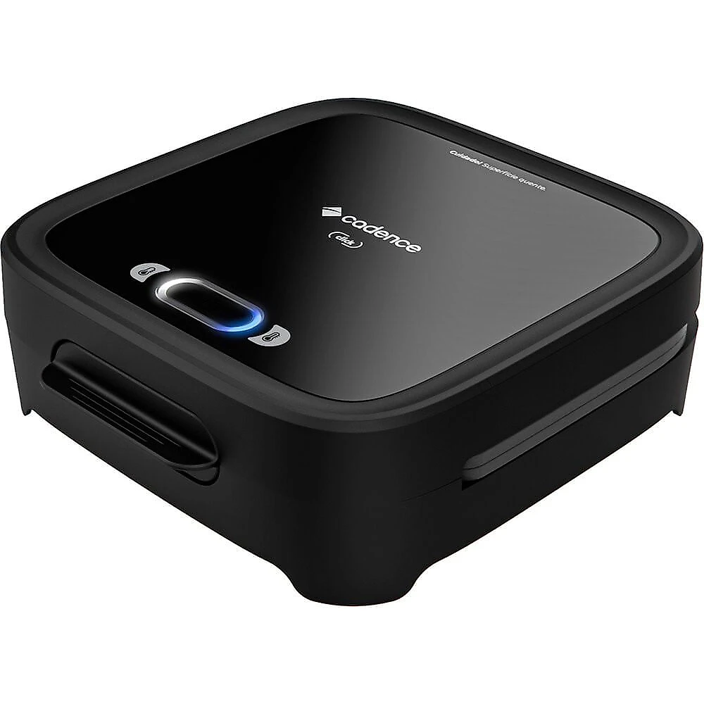 Grill Sanduicheira SAN400 Quadrada com Sistema de Fechamento Click Cadence Preto - 110V