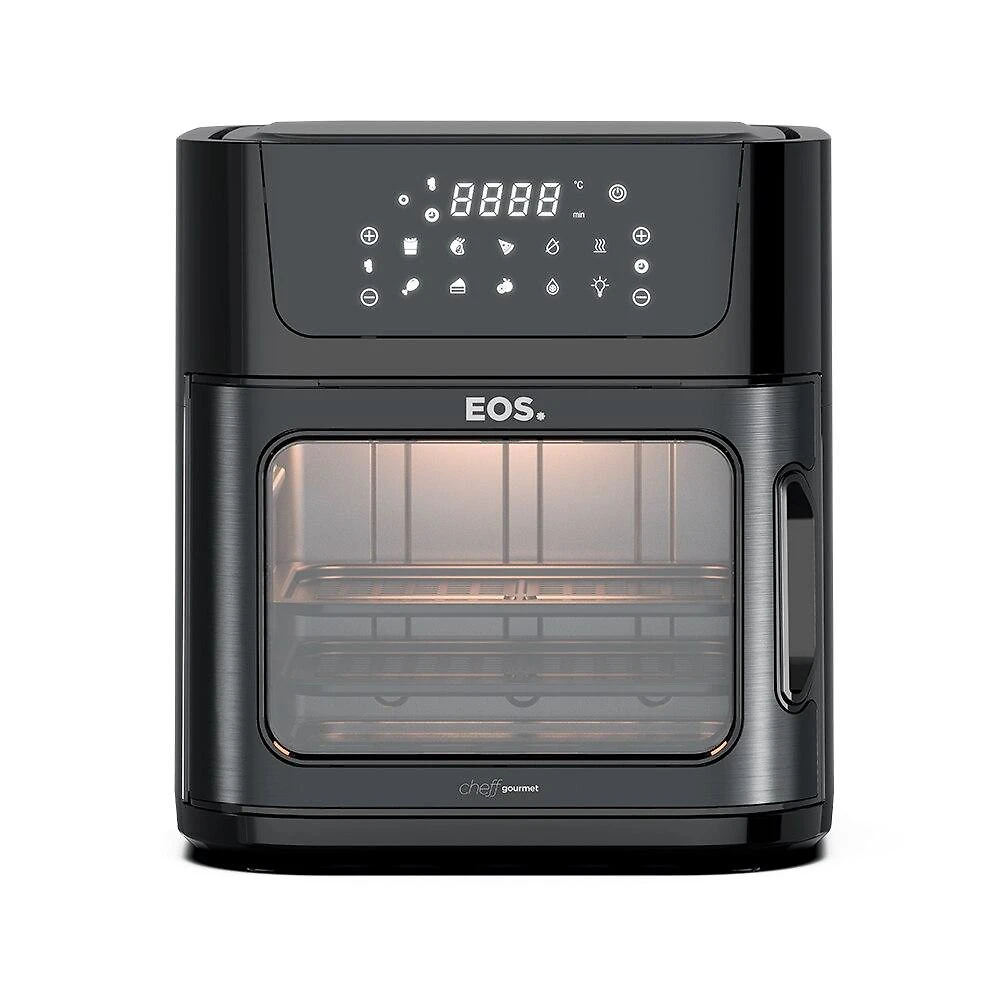 Fritadeira Air Fryer Oven EOS 15 Litros Digital Inox All Black EAF15IP 110V