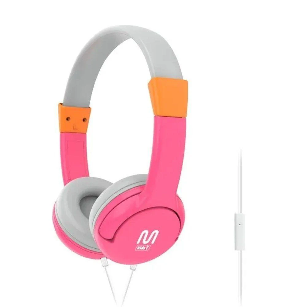 Headphone Infantil Multilaser Kids Happy PH378 com Microfone Integrado e Alta Fidelidade