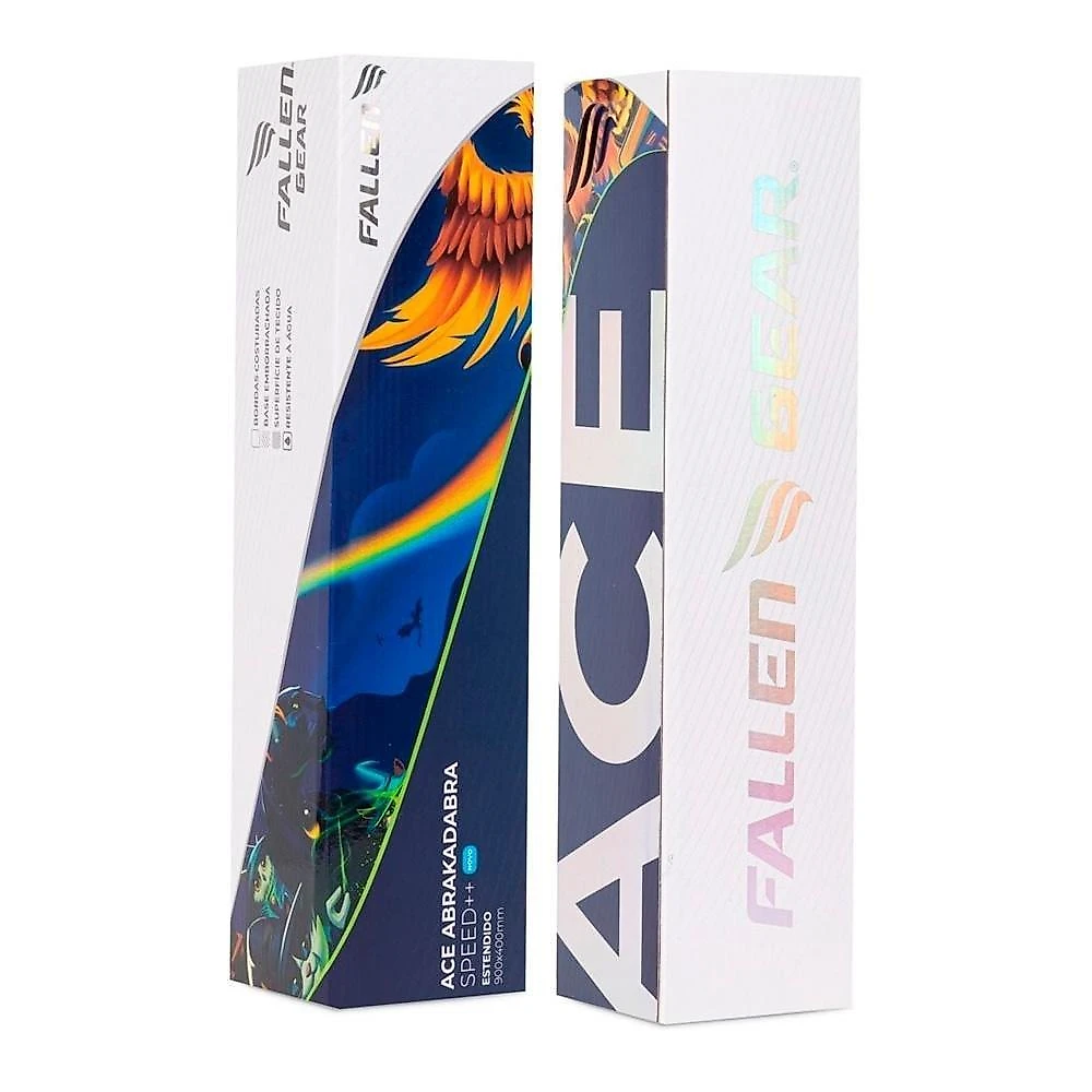 Mousepad Gamer Fallen Ace Abbakadabra Speed ++, Estendido 90X40 - MP-AC-KD-ES