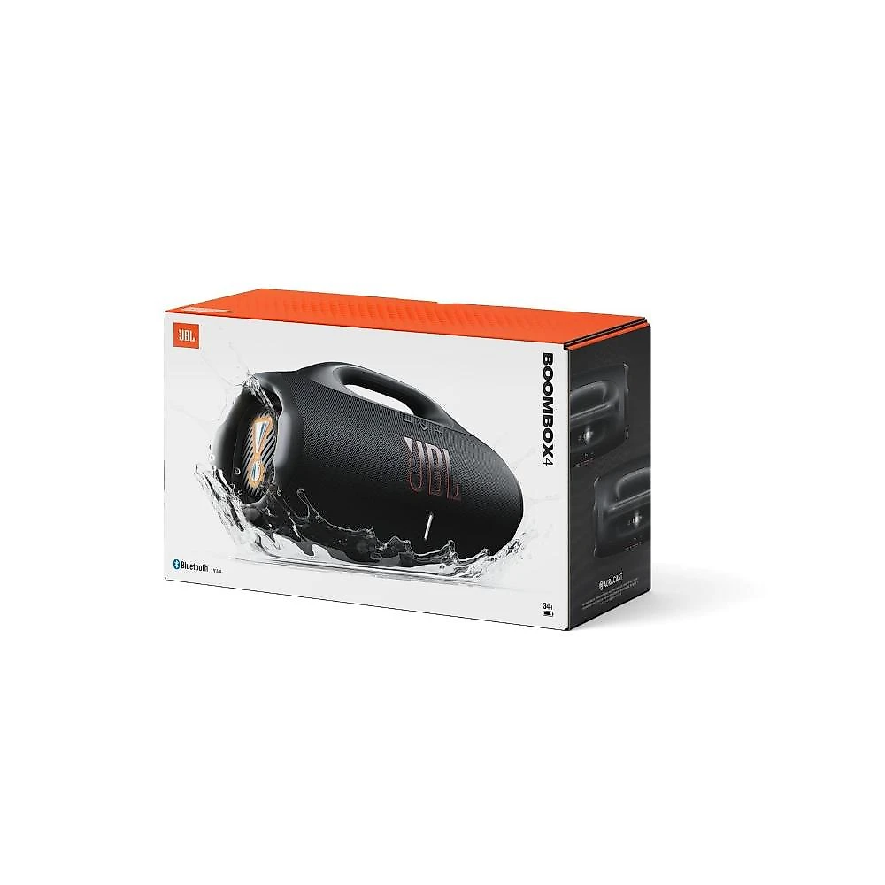 Caixa de som jbl boombox 4 210w bluetooth ip68 bateria 34h preto