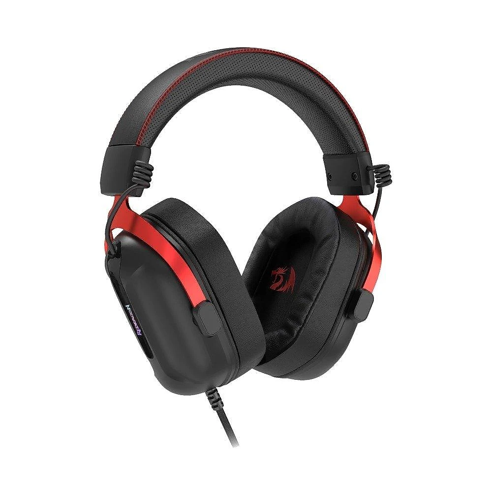 Headset Gamer Redragon Cybill, Surround, Drivers 50mm, USB, Preto - H312