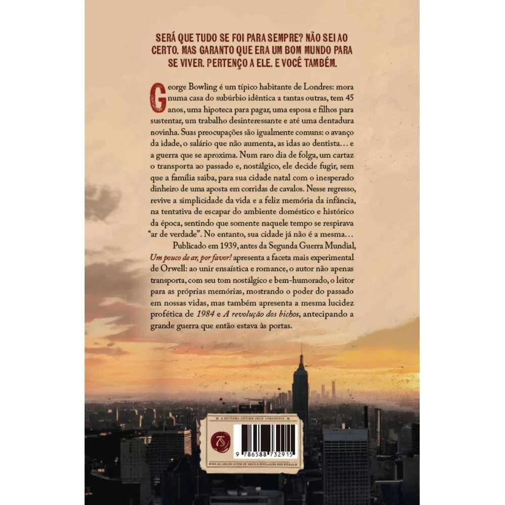 Miniatura Um pouco de ar, por favor! ( George Orwell )