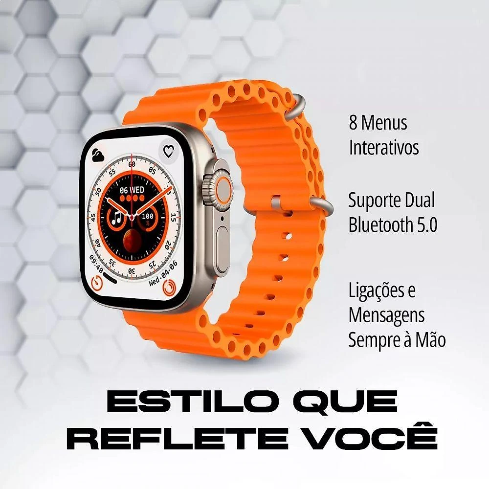 Relógio Inteligente Smartwatch Premium 49mm