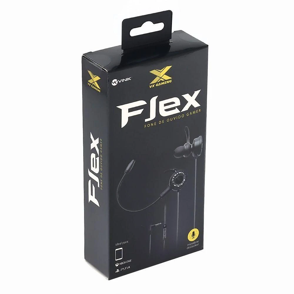 Fone de Ouvido Gamer Vinik com Microfone Destacável P2 para Celular
