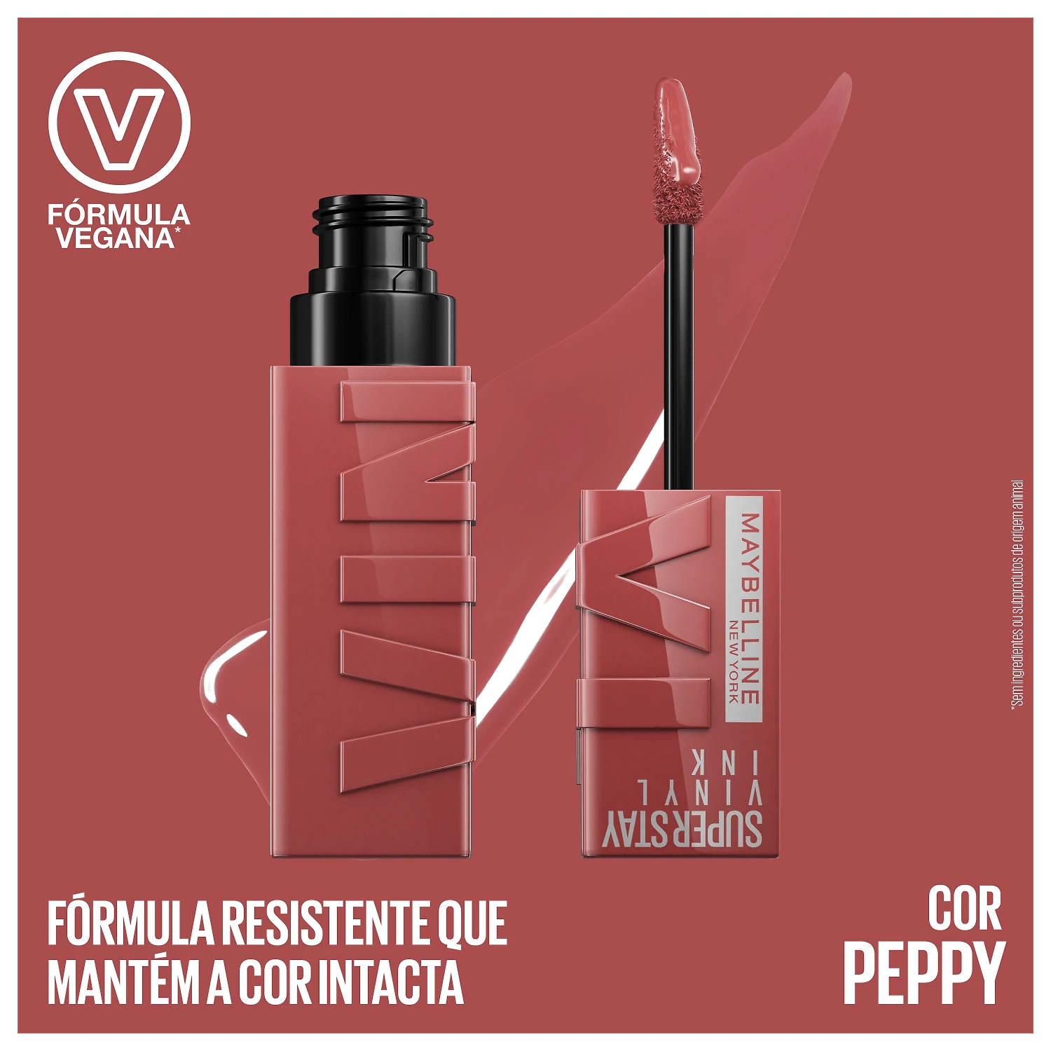 Maybelline Superstay Vinyl Ink Peppy - Batom Líquido 4,2ml