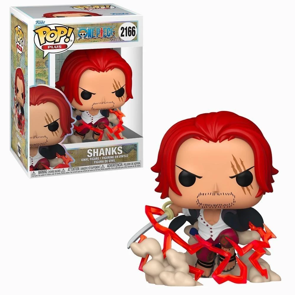 Boneco Funko Pop! Plus One Piece Egghead - Shanks