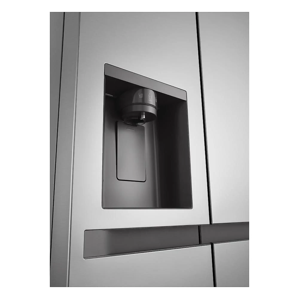 Geladeira LG Side by Side Inox Look Inverter Wi-Fi 638L GC-L267KLQ Bivolt
