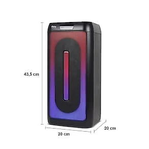 Caixa de Som Amplificada Philco PCX4501 com Bluetooth, Entrada USB e Flash Light - 350W