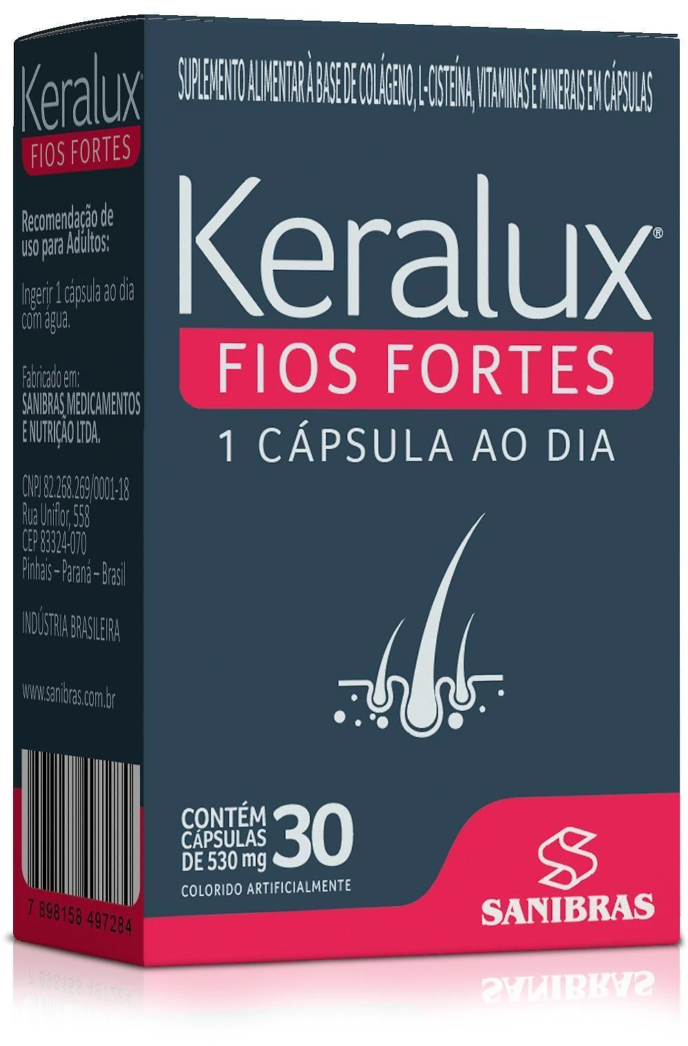 Miniatura Keralux - Fios Fortes - Queda De Cabelo