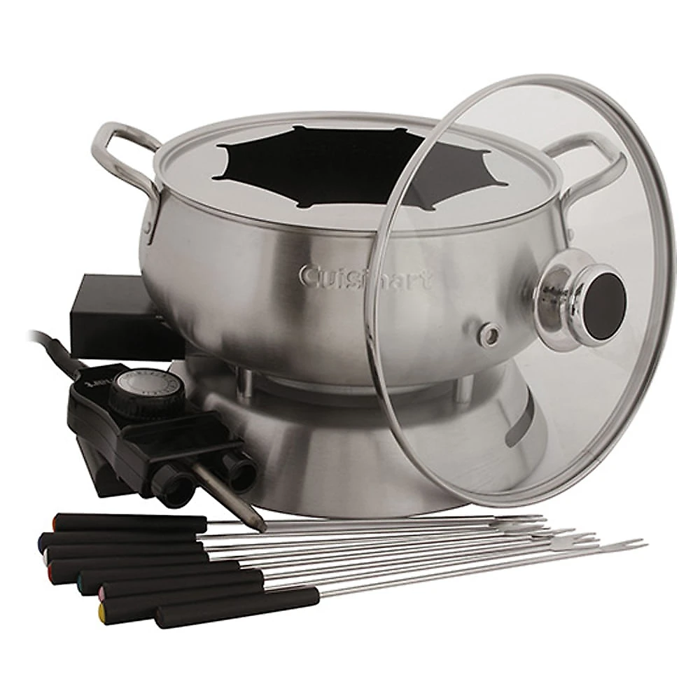 Panela para Fondue em Aço Escovado 127V Cuisinart