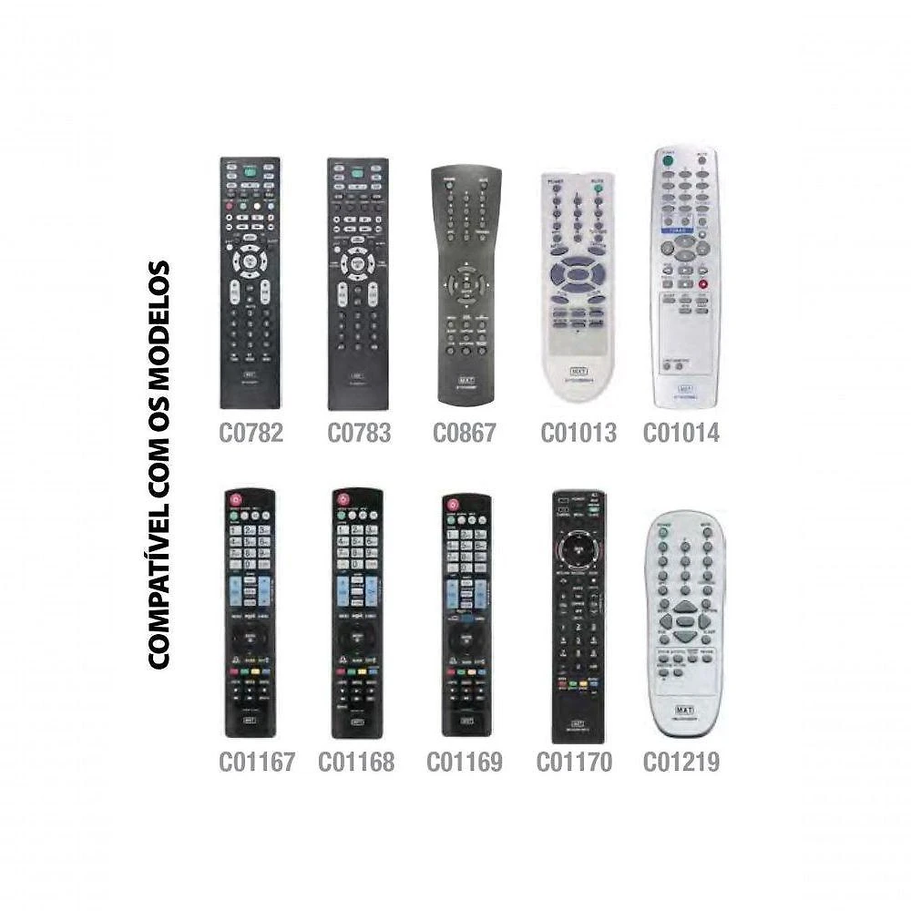 Controle Remoto Mxt 01286 Tv Lg Smart Tv - Modelos Antigos