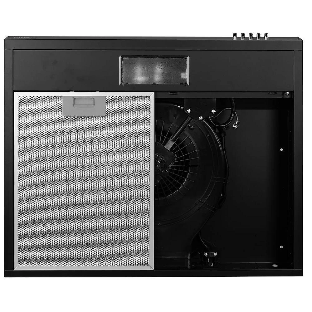 Depurador E Exaustor Philco PDR60P Slim 60cm 3 Velocidades Preto 220V