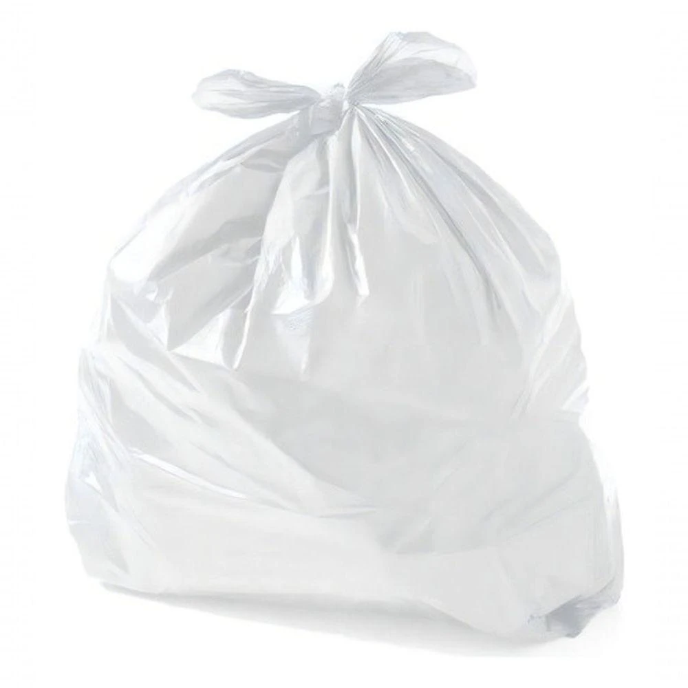 Saco para Lixo 40 Litros 100 Unidades Branco Resistente Econômico Higipack