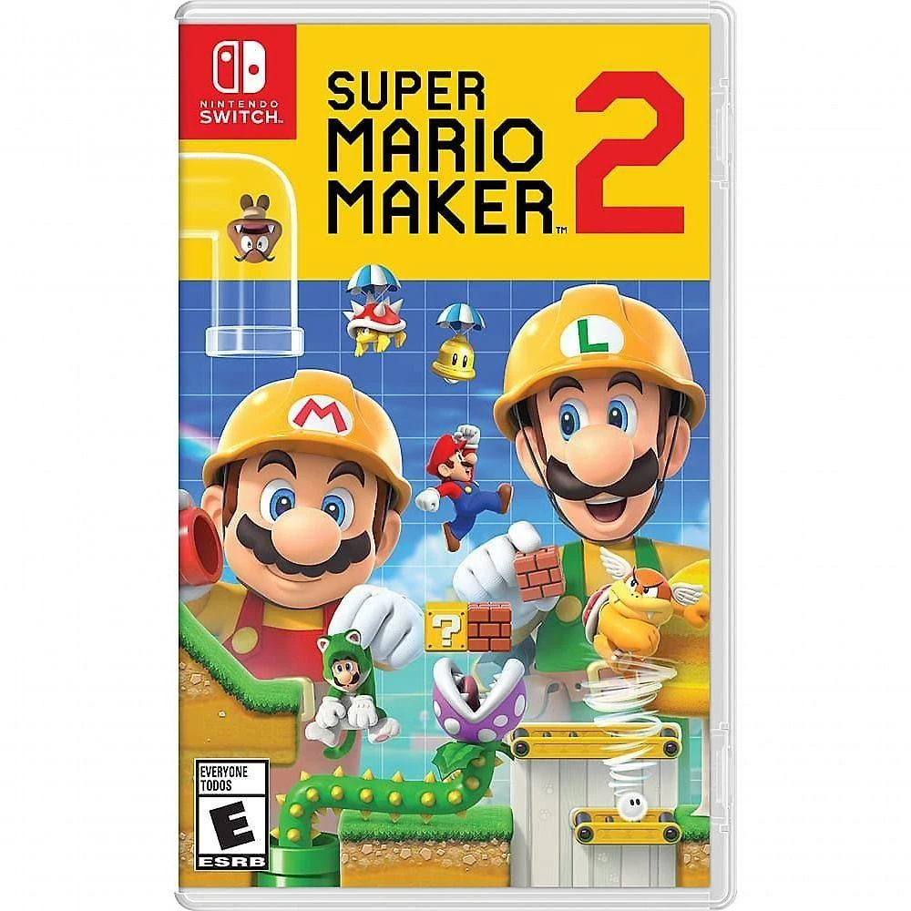 Jogo Super Mario Maker 2 Edição Standard para Nintendo Switch Ação e Aventura HACPBAAQA Azul