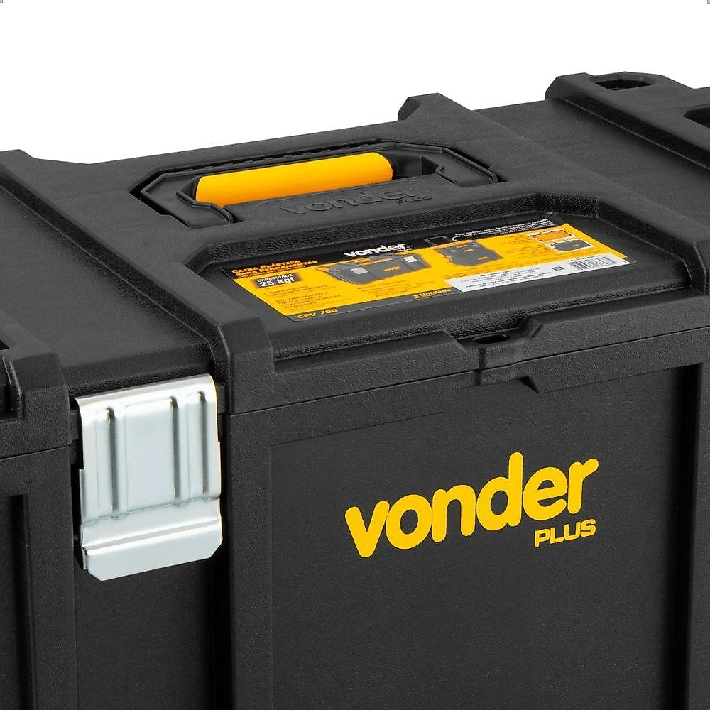 Caixa De Ferramentas Plástica Cpv 700 Vonder Plus