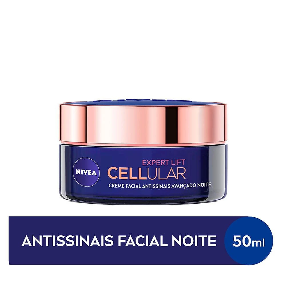 Nivea creme facial antissinais cellular lift noite 50ml
