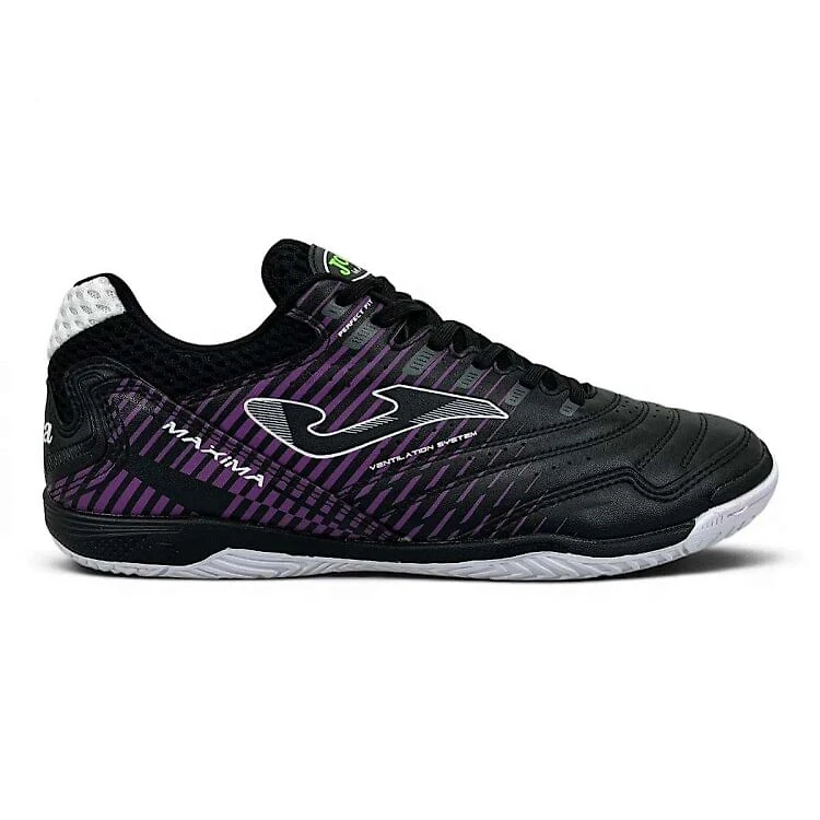 Chuteira Futsal Joma Maxima Print - Ptoroxo - PTO/ROXO