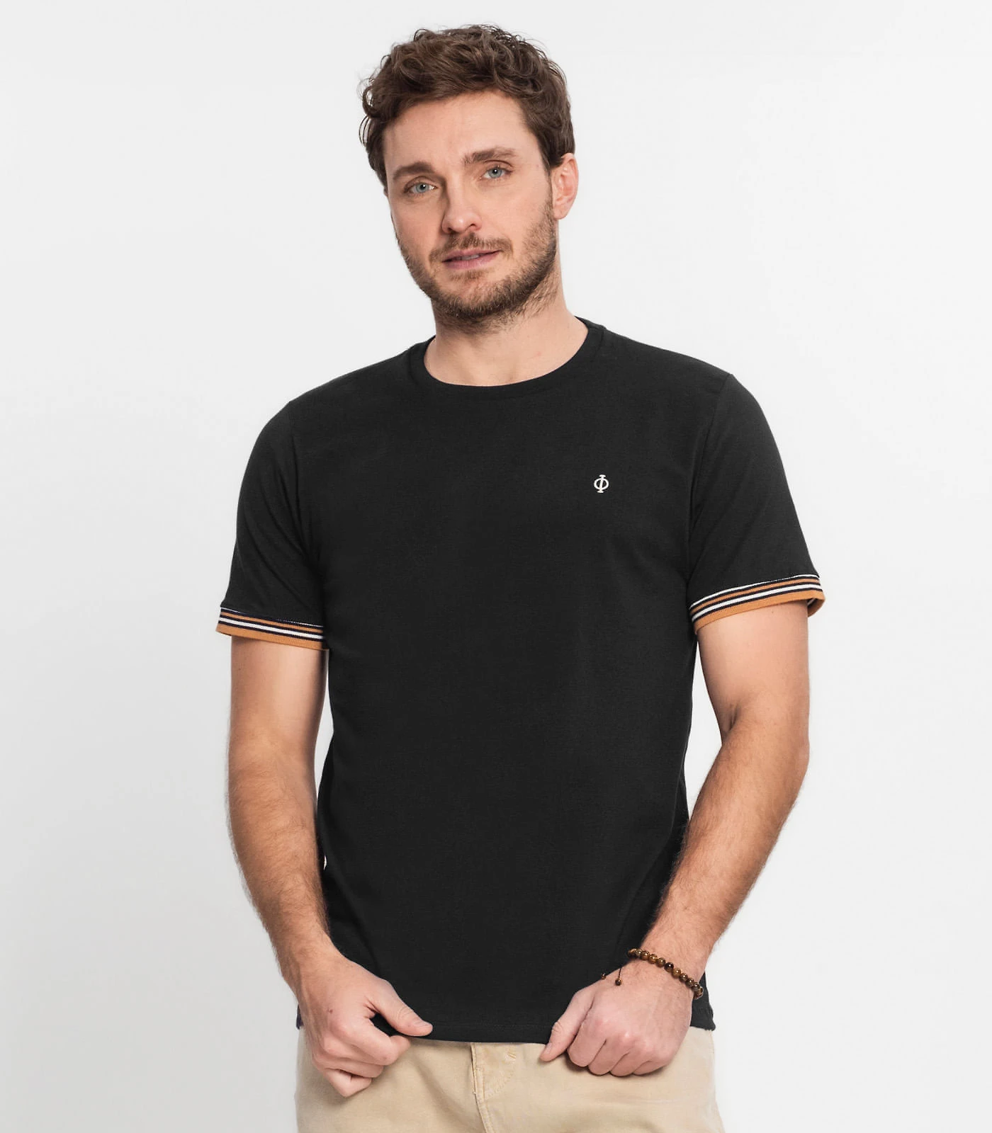 Miniatura Camiseta Básica Masculina Diametro Preto G