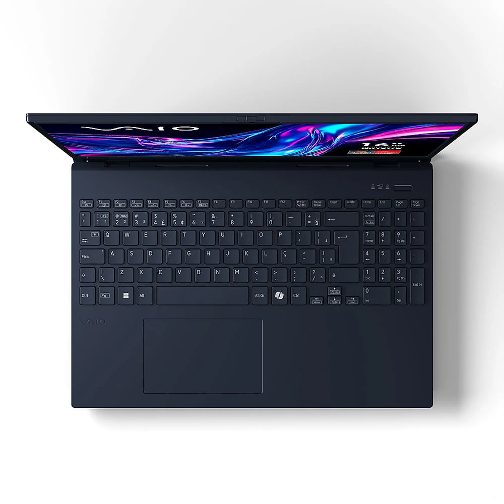 Miniatura Notebook VAIO FE16 AMD® Ryzen 5-5625U Linux 8GB RAM 256GB SSD 16" IPS WUXGA Antirreflexo - Cinza Grafite