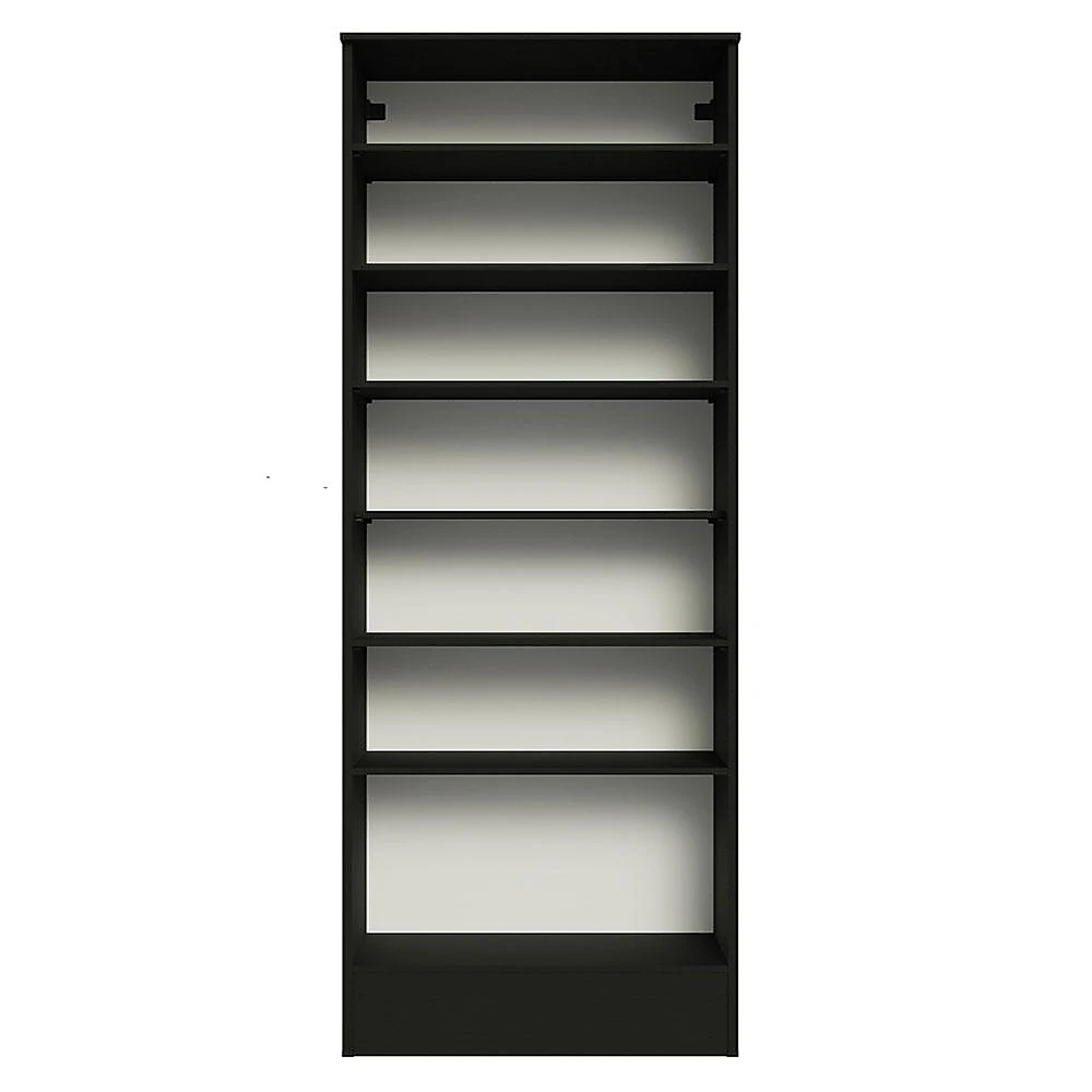 Armário Multiuso 60 cm 1 porta Preto Madesa Preto