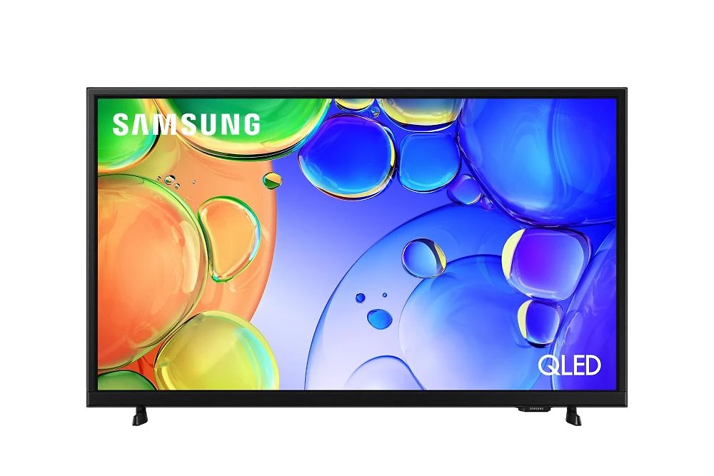 Smart tv 43” full hd samsung qled qn43q5faagxzd tizen hdr quantum dot preta