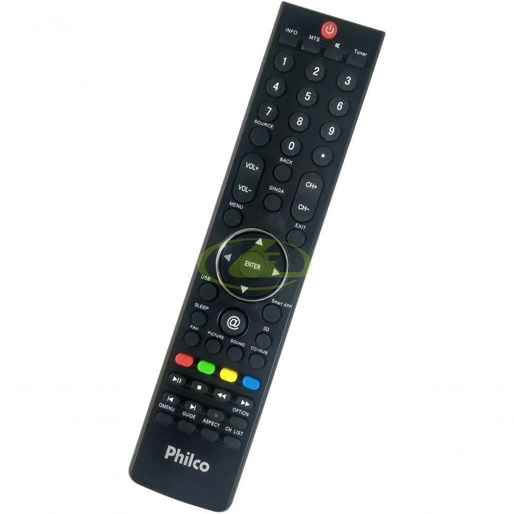 Controle Remoto para Tv Philco Bric-5014 Original com Teclas Smart App 3d Usb