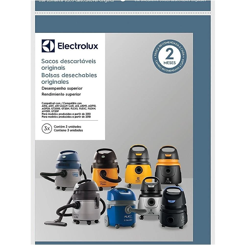 Aspirador de Pó e Saco Electrolux Hidrolux AWD01, 5 Litros, 1400 Watts 220 Volts